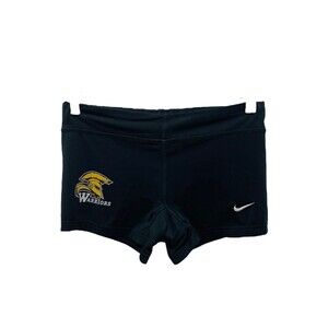 Nike Woman’s Shorts Black Dri-Fit Waupun Warriors Athletic Size Small